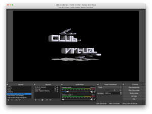 screenshot of club virtual loading scene
